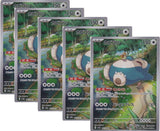 Japanese Pokemon Japanese Card 151 2023 Snorlax AR 181/165 SV2a NM/M SET 5 CARD