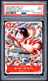 PSA 9 MINT Japanese One Piece 2022 Monkey D. Luffy ST01-012 Standard Pack