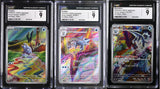 SET 3 CGC 9 MINT JAPANESE Pokemon Frigibax Arctibax Baxcalibur 077/071 SV2P