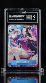 TAG 9 MINT Japanese One Piece 2024 Boa Hancock OP01-078 THE BEST PRB-01
