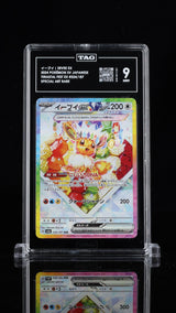 TAG 9 MINT JAPANESE POKEMON 2024 EEVEE EX 224/187 TERASTAL FESTIVAL SV8a