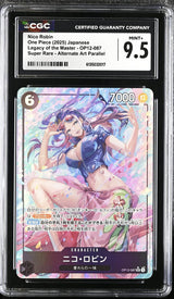 CGC 9.5 MINT+ Japanese One Piece 2025 Nico Robin OP12-087 Legacy of the Master