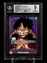 BGS 9 MINT Japanese One Piece 2023 Monkey D. Luffy OP05-060 ALT. ART