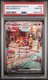 PSA 10 GEM MINT JAPANESE POKEMON 2023 SKELEDIRGE ex 097/073 TRIPLET BEAT SV1a