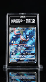 TAG 10 GEM MINT JAPANESE POKEMON 2018 GRENINJA GX 095/094 Forbidden Light SM6