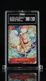 TAG 10 GEM MINT JAPANESE ONE PIECE 2023 Nefertari Vivi OP04-118 ALTERNATE ART