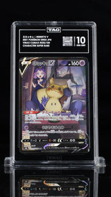TAG 10 GEM MINT Japanese Pokemon 2021 Mimikyu V 233/184 VMAX Climax - S8b