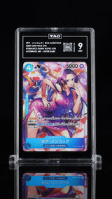 TAG 9 MINT JAPANESE ONE PIECE 2022 Boa Hancock OP01-078 ROMANACE SR ALT ART
