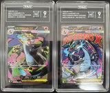 SET 2 TAG 9 JAPANESE POKEMON 2025 Mega Charizard X ex 223/193 M2a 094/080 M2