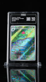 TAG 10 GEM MINT JAPANESE POKEMON 2023 IVYSAUR 167/165 POKEMON 151 AR SV2a