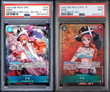 SET 2 PSA 9 MINT JAPANESE ONE PIECE 2022/23 Nami OP02-036 ALT ART & SR