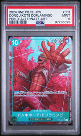 PSA 9 MINT JAPANESE ONE PIECE 2024 Donquixote Doflamingo OP04-031 PRB-01