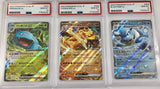 PSA 10 SET 3 Japanese Pokemon Charizard Venusaur Blastoise ex 03 09 006/165 sv2a