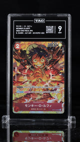 TAG 9 MINT Japanese One Piece 2022 Monkey D. Luffy OP01-024 Romance ALT ART