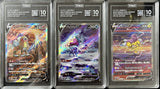 SET 3 TAG 10 Japanese Pokemon 213/172 215/172 218/172 RAIKOU SUICUNE ENTEI S12a