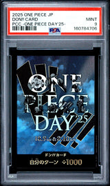 PSA 9 MINT Japanese One Piece 2025 DON!! Card Night Sky ONE PIECE DAY'25