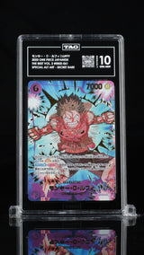 TAG 10 GEM MINT Japanese One Piece 2025 Monkey.D.Luffy EB02-061 Special Alt. Art