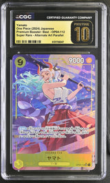 CGC 10 PRISTINE Japanese One Piece 2024 YAMATO OP04-112 PRB-01 BEST ALT ART