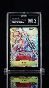TAG 9 MINT JAPANESE ONE PIECE 2023 YAMATO OP04-112 Kingdoms Intrigue ALT ART