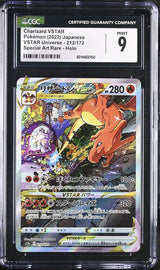 CGC 9 MINT Japanese Pokemon 2022 Charizard VSTAR 212/172 VSTAR Universe