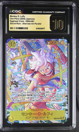 CGC 10 PRISTINE Japanese One Piece 2026 Monkey D. Luffy EB04-061 ALT ART