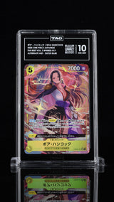 TAG 10 GEM MINT JAPANESE ONE PIECE 2025 Boa Hancock PRB02-017 Best Vol.2