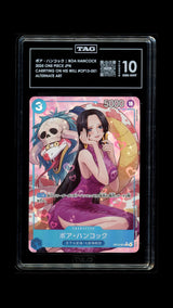 TAG 10 GEM MINT Japanese One Piece 2025 Boa Hancock OP13-051 Carrying His Will