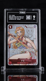 TAG 9 MINT Japanese One Piece 2023 Nami OP01-016 Premium Collection 25th