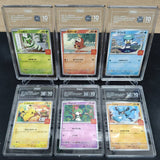 Set 6 TAG 10 GEM MINT Japanese Pokemon Card McDonald's Promo 2025 Complete