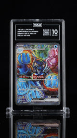 TAG 10 GEM MINT JAPANESE POKEMON 2024 Palafin ex 207/187 Terastal Fest EX SV8a