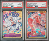 SET 2 PSA 10 GEM MINT JAPANESE ONE PIECE 2023 MONKEY D. LUFFY OP05-119