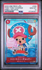 PSA 10 GEM MINT JAPANESE ONE PIECE 2024 Tony Tony Chopper ST01-006 PRB-01