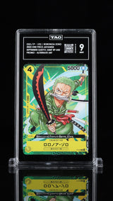 TAG 9 MINT Japanese One Piece 2023 Roronoa Zoro P-042 September Saikyo Jump