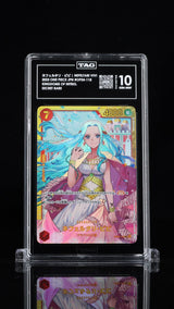 TAG 10 GEM MINT Japanese One Piece 2023 Nefertari  Vivi OP04-118 Kingdoms of SEC