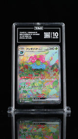 TAG 10 GEM MINT Japanese Pokemon 2023 Venusaur ex 200/165 SAR Pokémon 151 sv2a