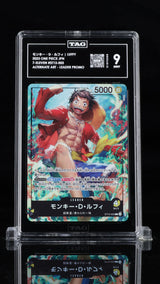 TAG 9 MINT JAPANESE ONE PIECE 2023 Monkey D. Luffy L ST13-003 SEVEN ELEVEN