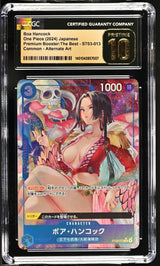 CGC 10 PRISTINE Japanese One Piece 2024 Boa Hancock ST03-013 THE BEST PRB-01 ALT