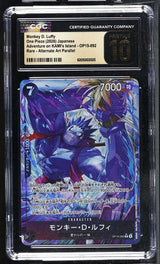CGC 10 PRISTINE JAPANESE ONE PIECE 2026 Monkey D. Luffy OP15-092 Alternate Art