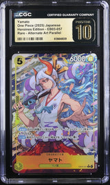 CGC 10 PRISTINE Japanese One Piece 2025 Yamato EB03-057 Heroines Edition ALT ART