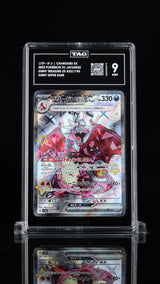 TAG 9 MINT JAPANESE POKEMON 2023 CHARIZARD ex 331/190 SHINY SSR SV4a
