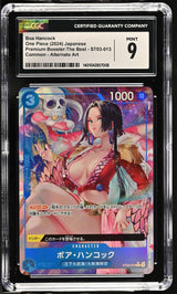 CGC 9 MINT Japanese One Piece 2024 Boa Hancock ST03-013 THE BEST PRB-01