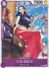 JAPANESE ONE PIECE CARD Nico Robin P-087 (Promo) 1/2025 Friendly Match NM