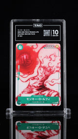 TAG 10 GEM MINT JAPANESE ONE PIECE 2024 MONKEY D. LUFFY P-061 STARTER DECK