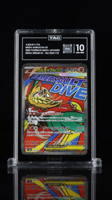 TAG 10 GEM MINT JAPANESE POKEMON 2025 Mega Hawlucha ex 229/193 MEGA Dream ex M2a