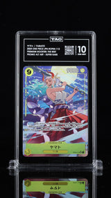 TAG 10 GEM MINT Japanese One Piece 2024 YAMATO OP04-112 PRB-01 BEST ALT ART