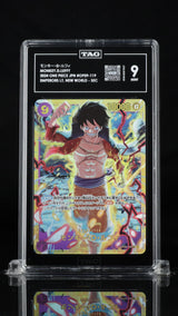 TAG 9 MINT JAPANESE ONE PIECE 2024 Monkey D. Luffy OP09-119 A NEW EMPEROR