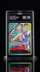 TAG 10 GEM MINT JAPANESE ONE PIECE 2025 YAMATO OP06-022  WKLY SHONEN JUMP