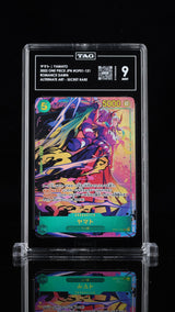 TAG 9 MINT JAPANESE ONE PIECE 2023 YAMATO OP01-121 ALT ART ROMANCE DAWN