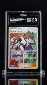TAG 10 GEM MINT Japanese Pokemon 2019 Red & Blue 108/095 Alter Genesis SM12