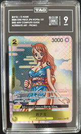 TAG 9 MINT JAPANESE ONE PIECE 2024 O-NAMI OP06-101 2ND ANV. COMPLETE GUIDE